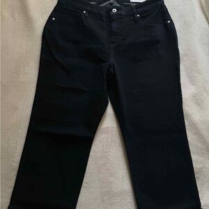 Plus Curvy Capri Jeans Style & Co. size 14 Wide